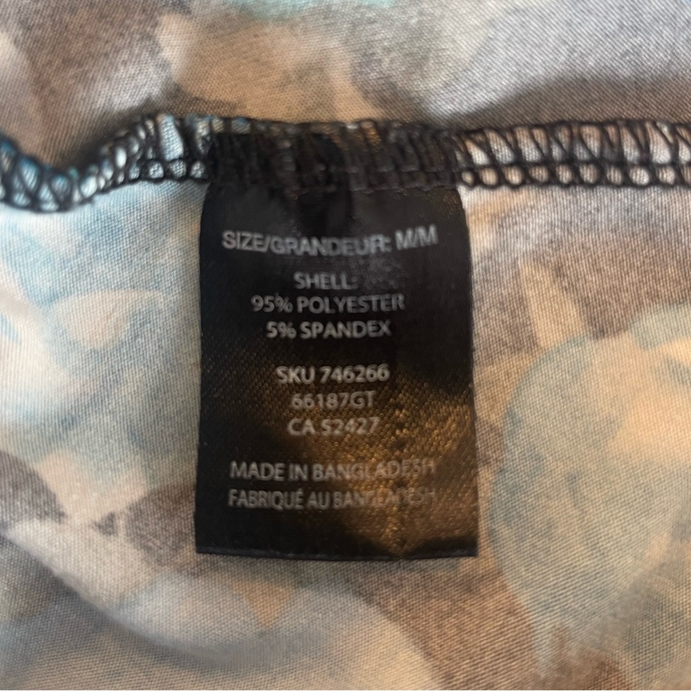 Lily Morgan Blue & Black Dark Floral Summer Dress With Back Cut-Out EUC - Picture 10 of 11